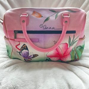 #22 Anna by Anuschka hand painted satchel